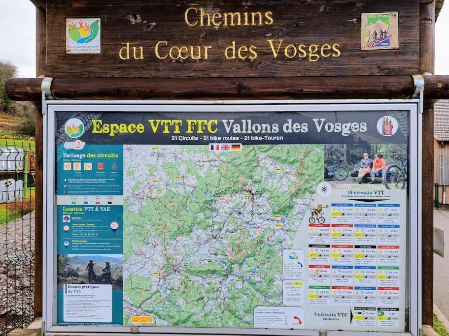 Gite Spa "La Foret Argentee" Proche Gerardmer Laveline-du-Houx Buitenkant foto